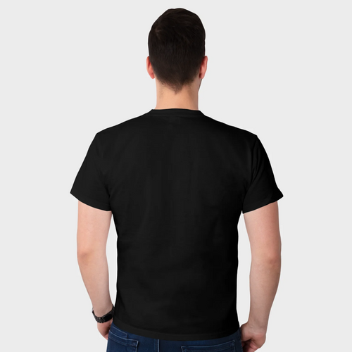 Men's Black T-Shirt - Let's Think Outside The Box
